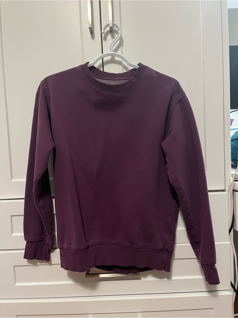 TNA Women’s Crewneck Sweatshirt in Dark Purple